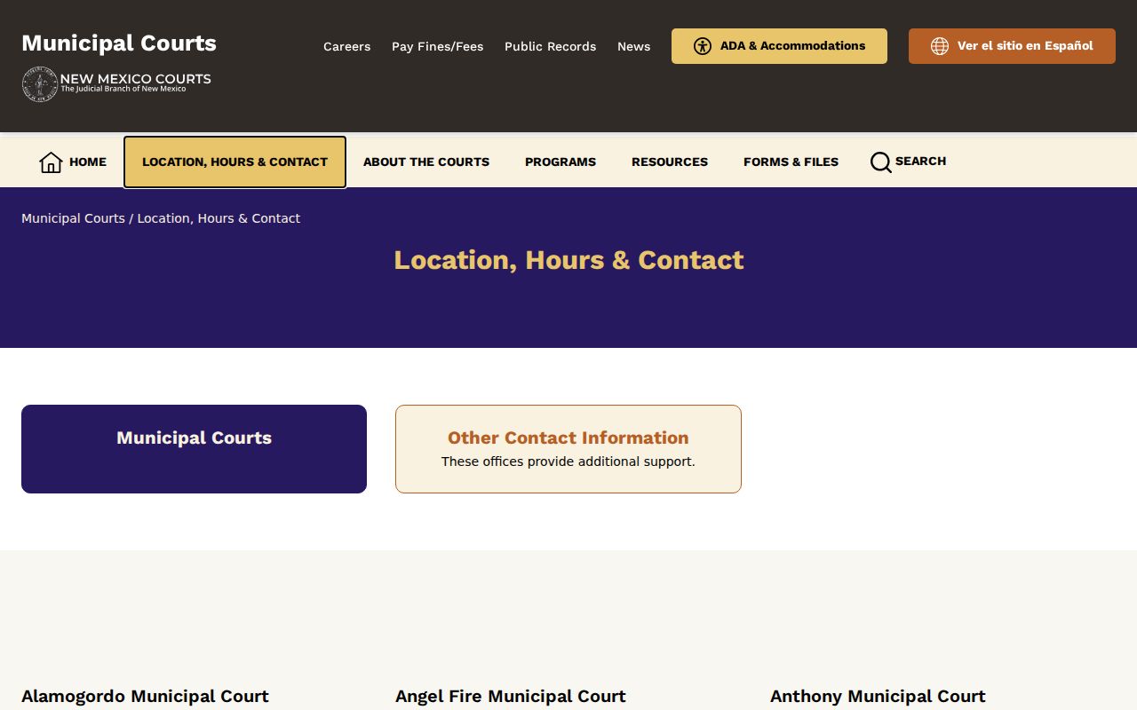 San Juan County municipal warrant records court directory